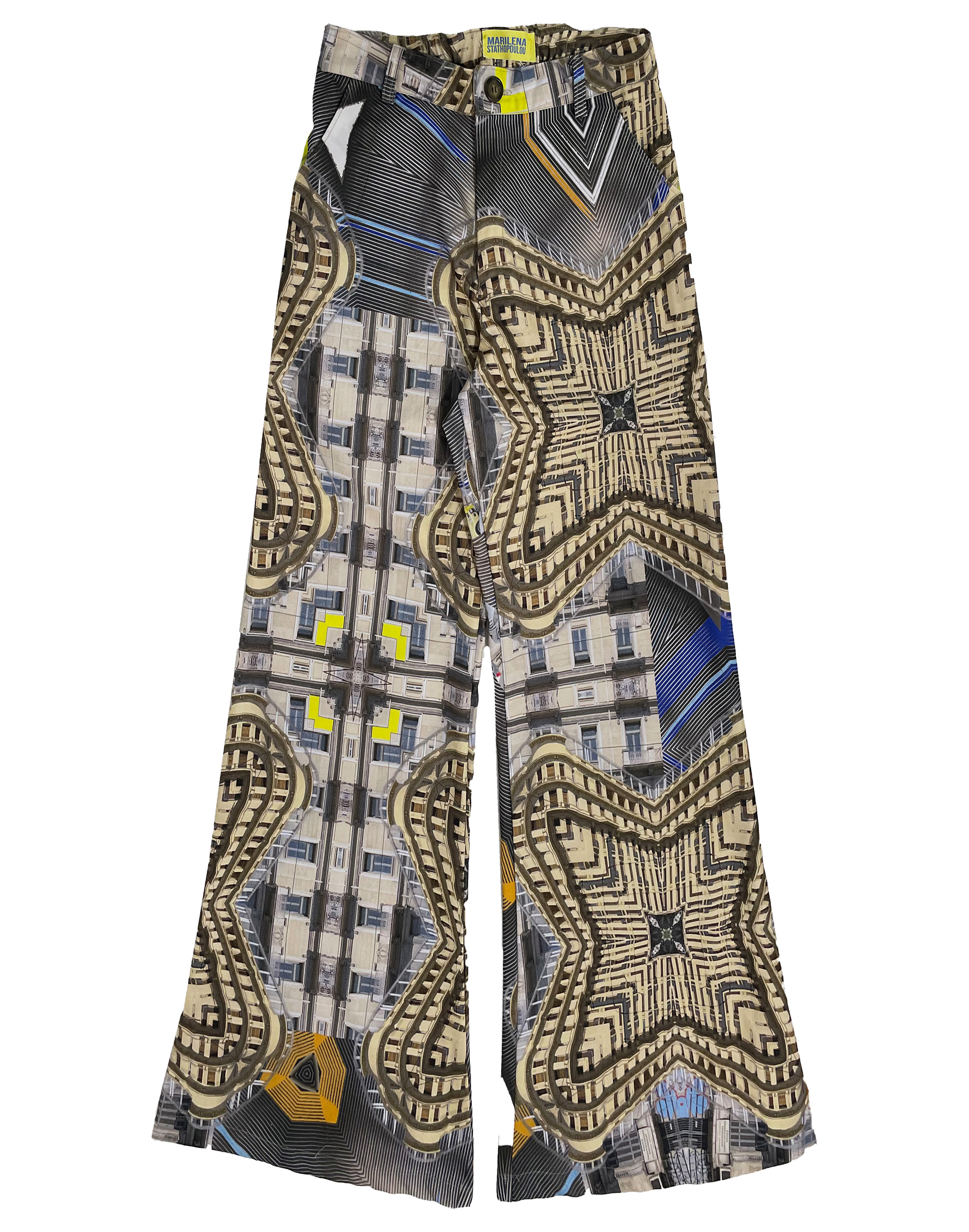 Trousers in Kypseli print