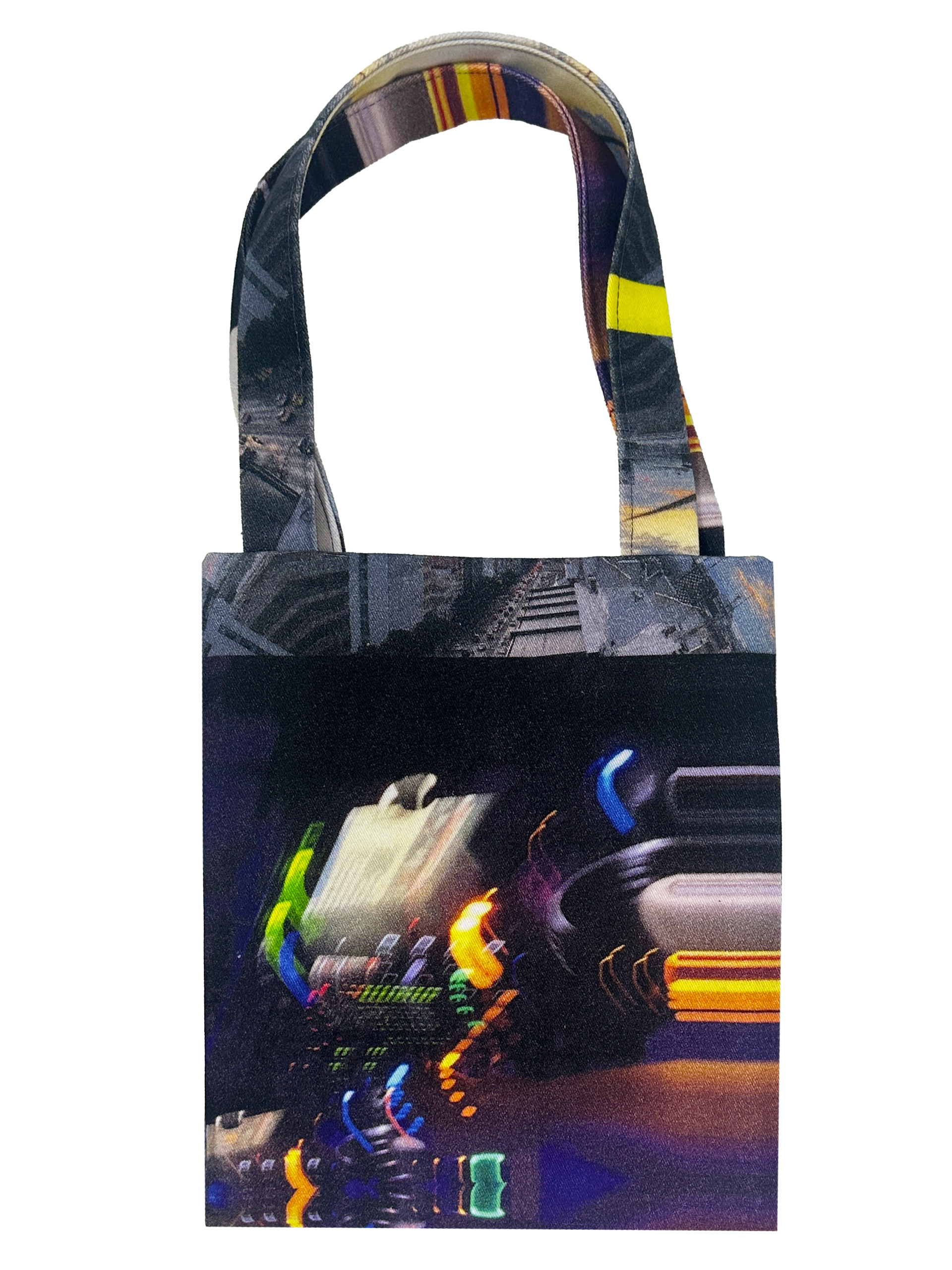 small TOTE BAG in Luminous print #2