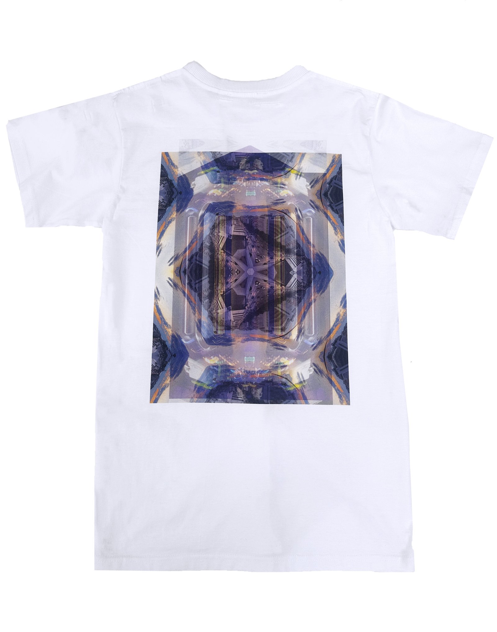 oversized t-shirt Short shirt in Luminous print