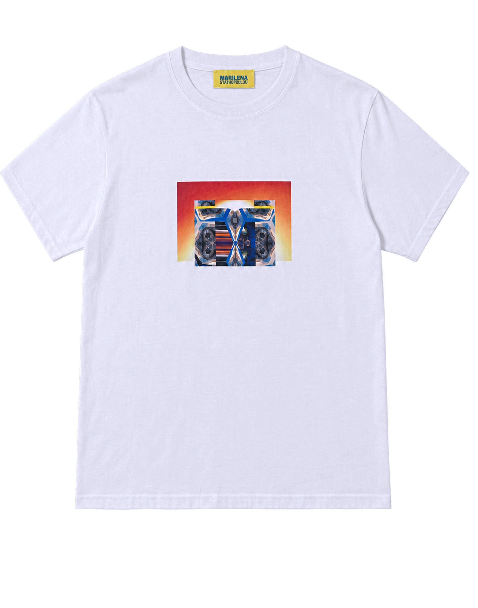 oversized t-shirt Short shirt in Sunset print